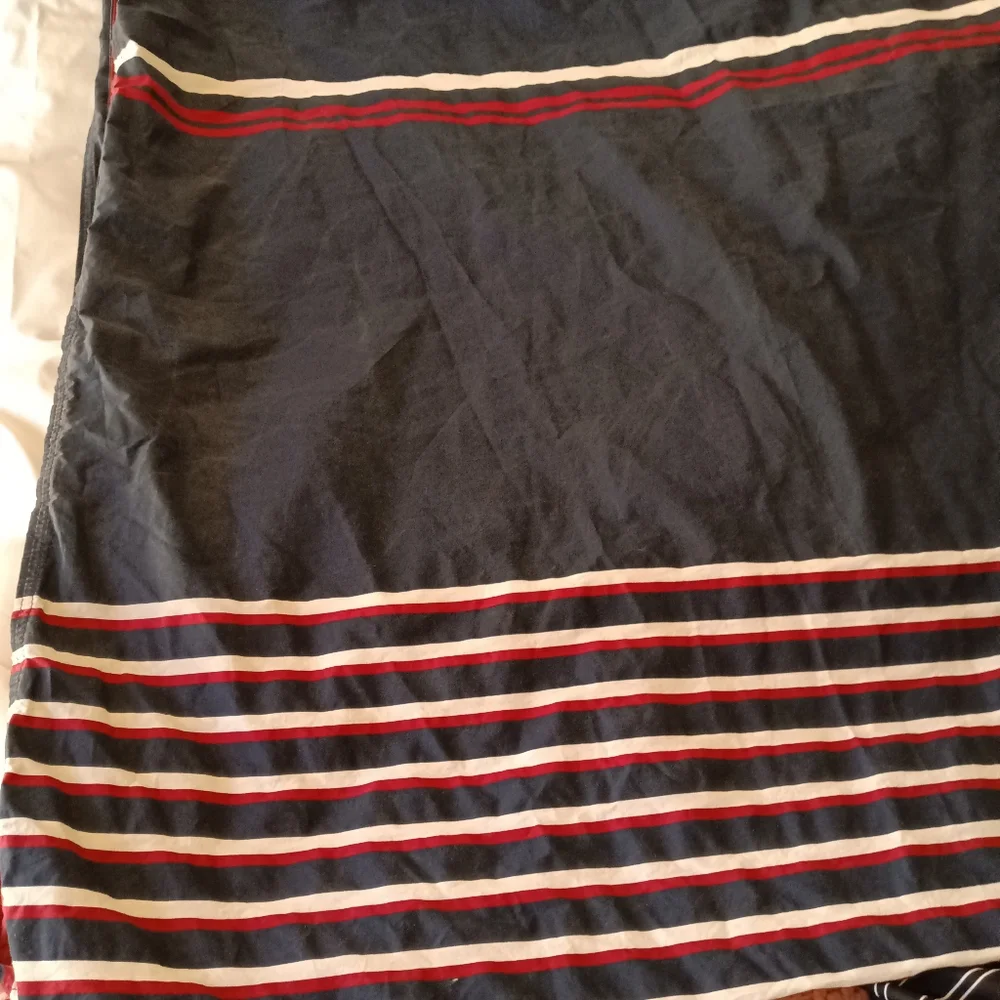 Nautica Mineola Full/Queen Duvet Cover + Standard Sham Set